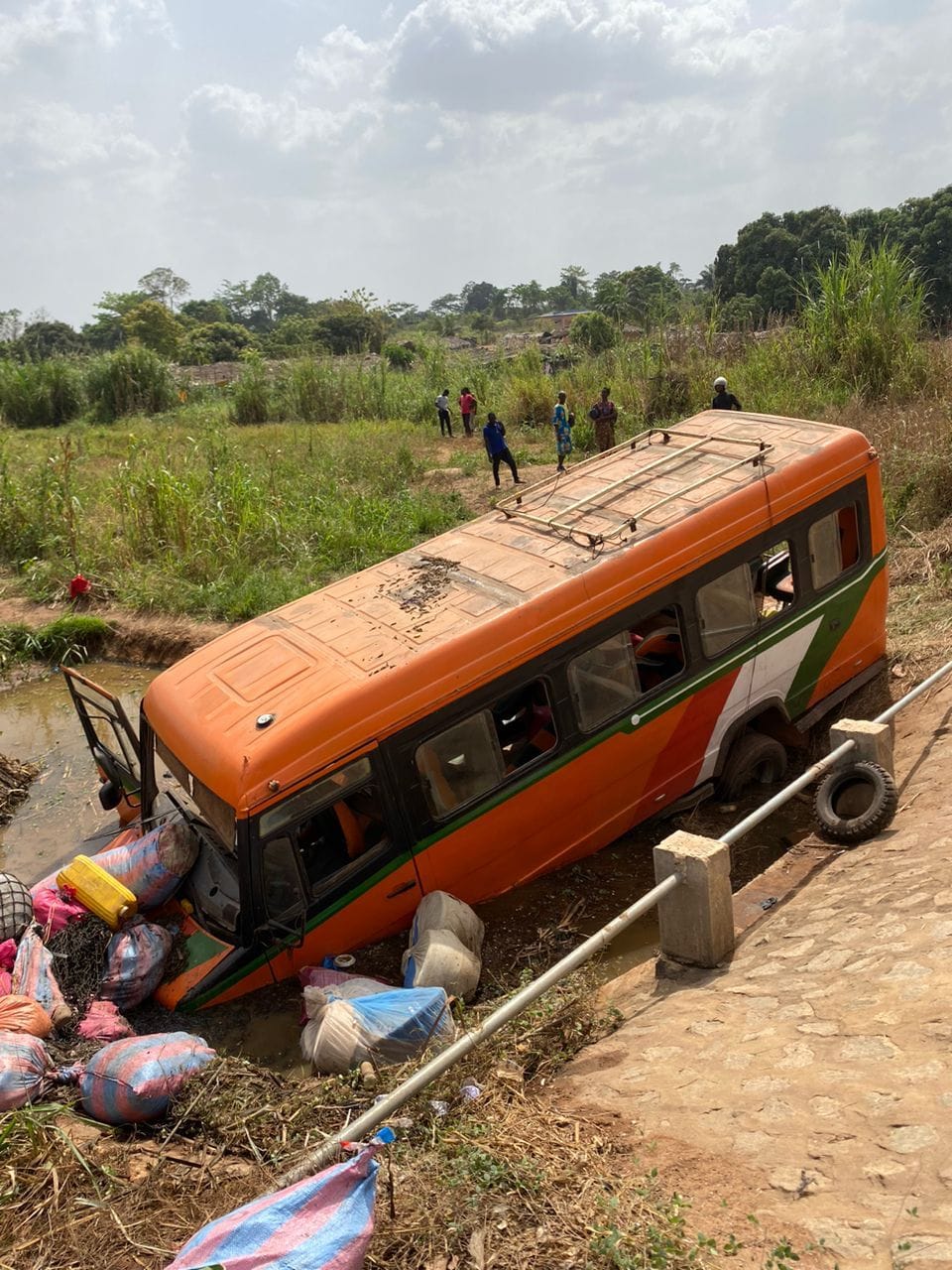 Accident de circulation route Bouaflé