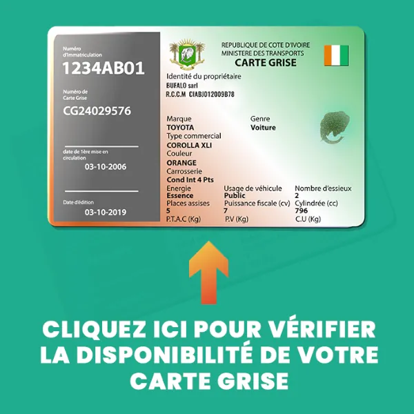 Votre carte grise est disponible ici ?